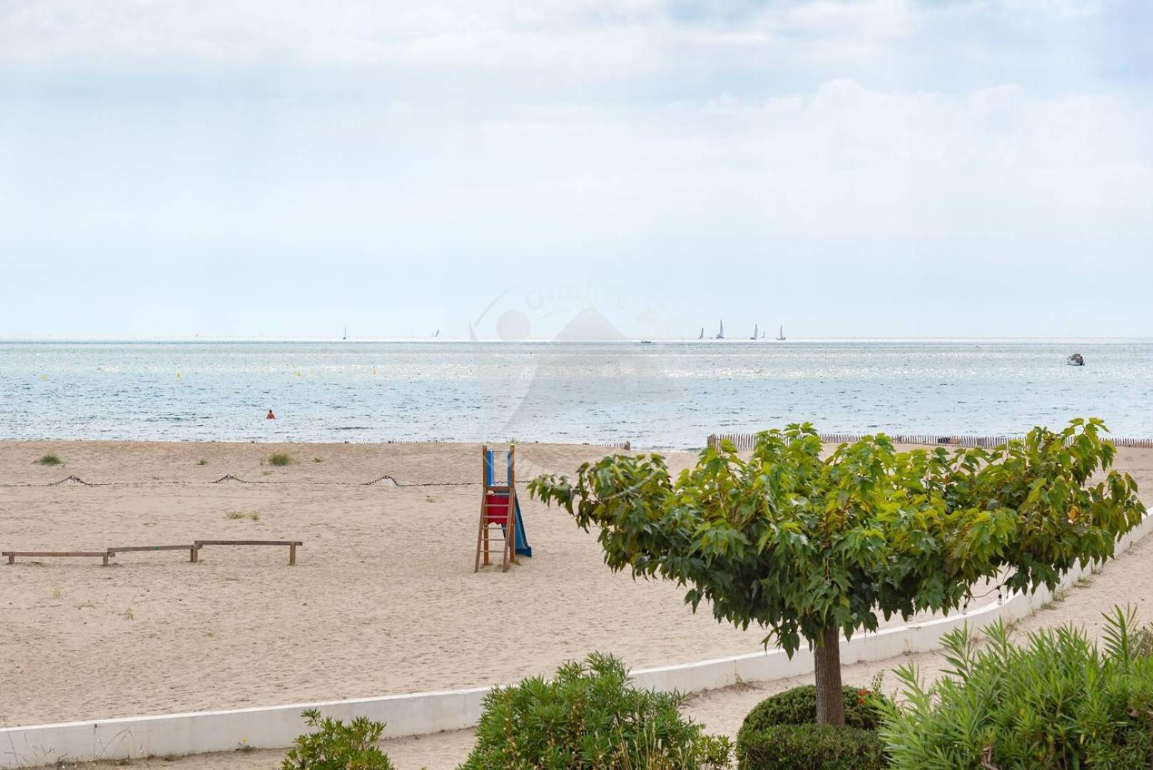 As17378 - P4 Dans Une Residence Sur La Plage Avec Vue Mer Et Piscine ル・グロー・デュ・ロワ エクステリア 写真