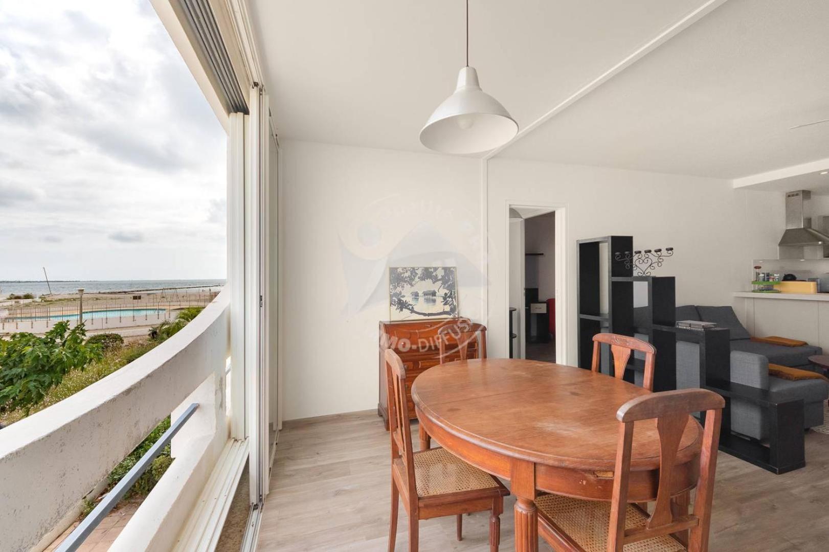 As17378 - P4 Dans Une Residence Sur La Plage Avec Vue Mer Et Piscine ル・グロー・デュ・ロワ エクステリア 写真
